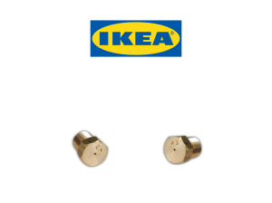 Dysze Ikea LAGAN 2-palnikowa (gaz ziemny)