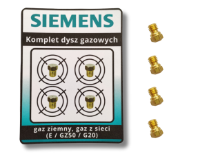 Dysze Siemens ER626 - gaz ziemny