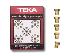Dysze Teka EW 90 5G AI AL TR - gaz ziemny