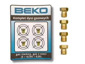 Dysze Beko FSM51330 / FSM51331 - gaz ziemny