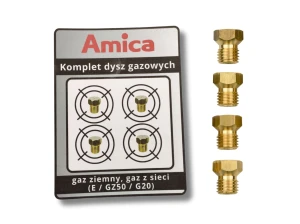 Dysze Amica 6123GED3.39 - gaz ziemny G27 2Lw 20 mbar