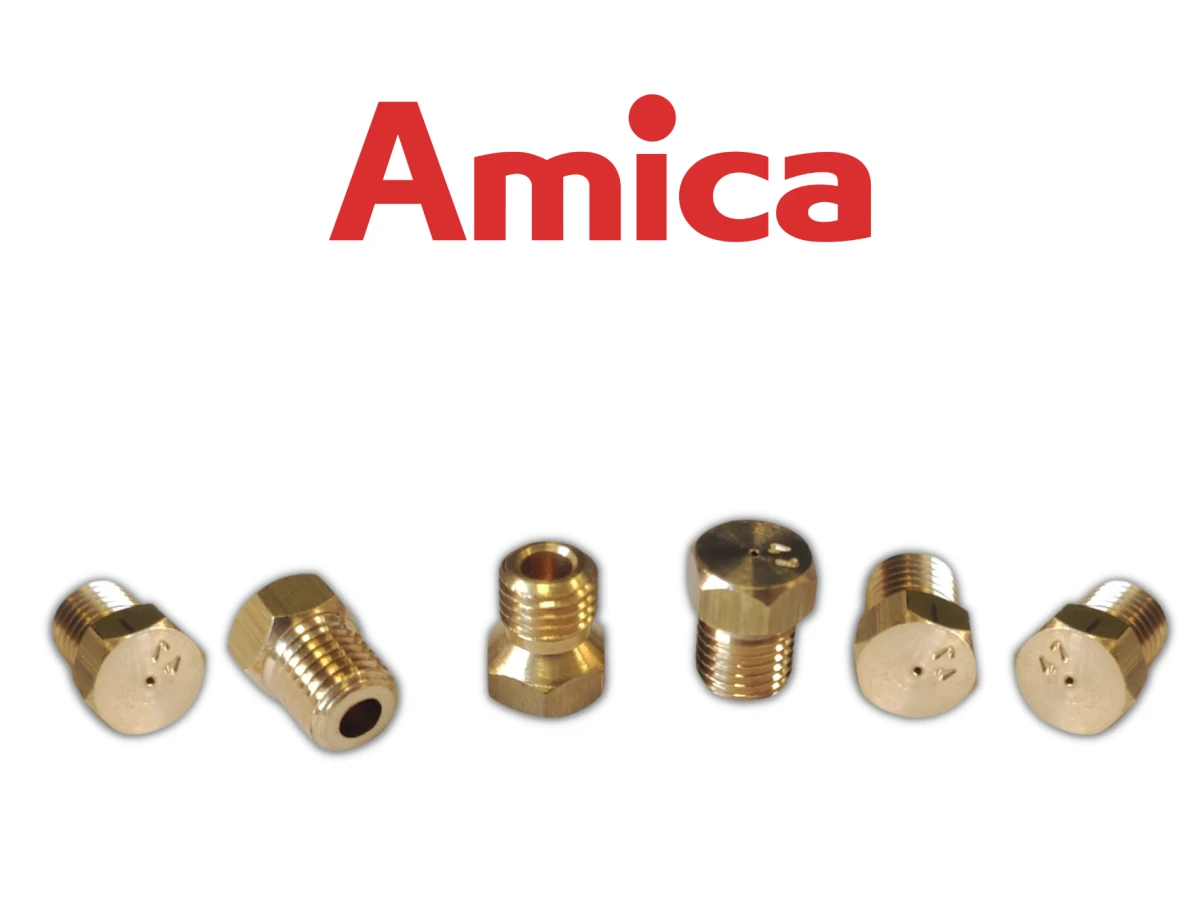 Dysze Amica PGCD6101 z palnikiem WOK - gaz ziemny GZ41,5 G27 2Lw 20 mbar