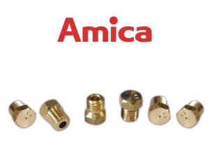 Dysze Amica PGCD6101 z palnikiem WOK - gaz ziemny GZ41,5 G27 2Lw 20 mbar