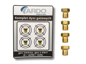 Dysze Ardo seria C640 - gaz ziemny